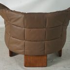 Quilted Leather "Marshmallow" Lounge Chair